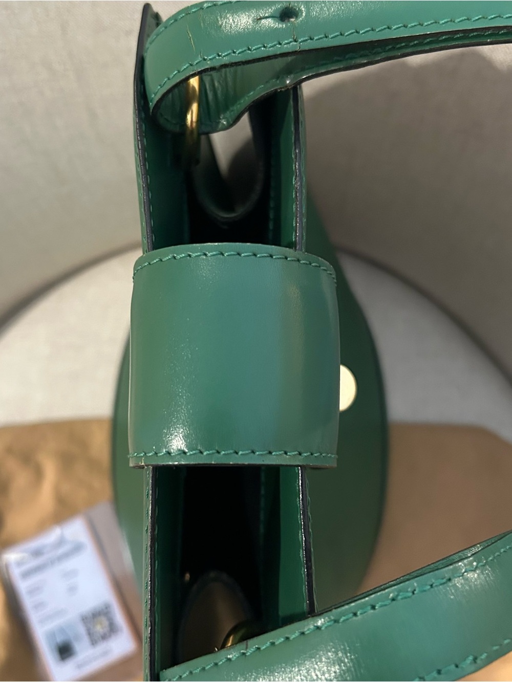 Louis Vuitton Cluny Green Epi Leather Bucket Shoulder Bag w/Entrupy Certificate - Picture 6 of 17